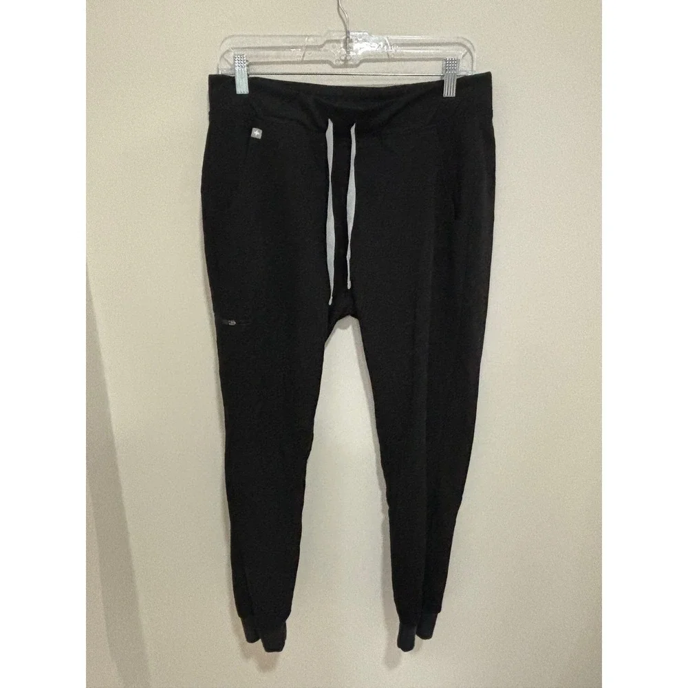 Figs Technical Collection Zamorra Jogger Scrub Pants Black Mens Medium